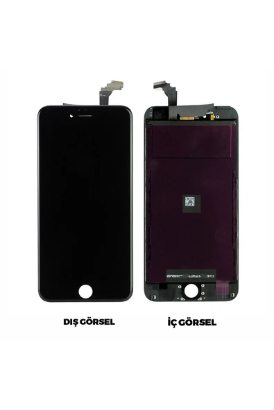 Nettech Teknonet Iphone 6 Plus Uyumlu Aa Kalite Lcd Dokunmatik Ekran Çıtalı - Siyah - 1