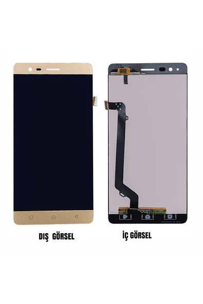LENOVO K5 Note A7020 Uyumlu Lcd+Dokunmatik - Gold - 1