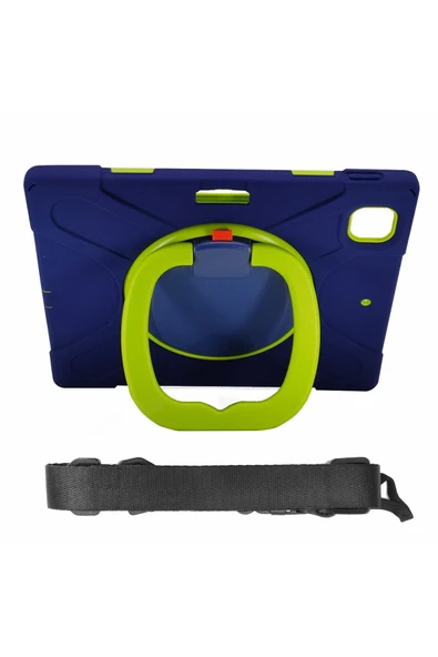 Nettech İpad Pro 12.9 Inç Uyumlu Armor 360 Arka Koruma - Lacivert - 1