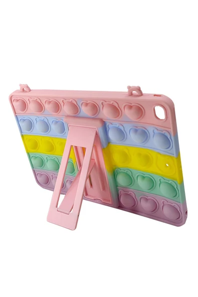 Nettech İpad Mini 4 Uyumlu Standlı Pop It Arka Koruma - Karışık Renk - 2