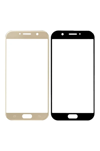Nettech Teknonet Samsung Galaxy A720 A7 2017 Uyumlu Dokunmatik Lens - Gold - 1