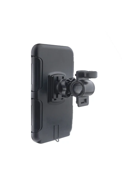 Teknonet EPFS-BK Bisiklet-Motosiklet 360 Dönerli Telefon Tutucu - Siyah - 2