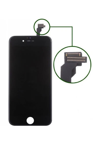 Nettech Teknonet Iphone 6 Plus Uyumlu Aa Kalite Lcd Dokunmatik Ekran Çıtalı - Siyah - 2