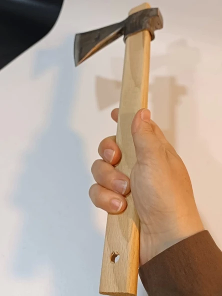 Sürmene Baltası Arkalı Nacak Kamp Odun Kesme Kırma Budama Kemik Kesme Bölme Makas Çeliği - 10