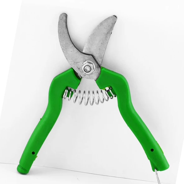 Bağ Makası 17 cm Bahçe Bitki Çiçek Gül Ağaç Üzüm Filiz Çubuk Çıbık Dal Budama Kesme Bıçkı Makas - 3