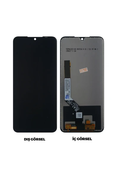 Teknonet Xiaomi Redmi Note 7 Uyumlu Lcd Dokunmatik Ekran - Siyah - 1