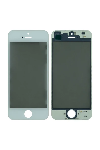 Nettech Teknonet Iphone 5 Uyumlu Dokunmatik Lens Oca Polarize Çerçeve - Beyaz