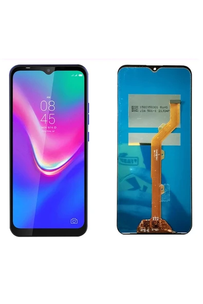 Teknonet Tecno Spark 4 Lite Uyumlu Lcd Ekran Dokunmatik Lens - Siyah - 1