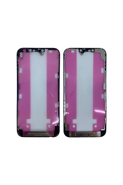 Nettech Teknonet iPhone 12 Pro Max Uyumlu Ekran Çıtası - Siyah - 1