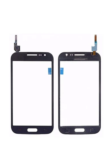 Nettech Teknonet Samsung Galaxy I8552 Uyumlu Dokunmatik Lens + Filmli - Siyah