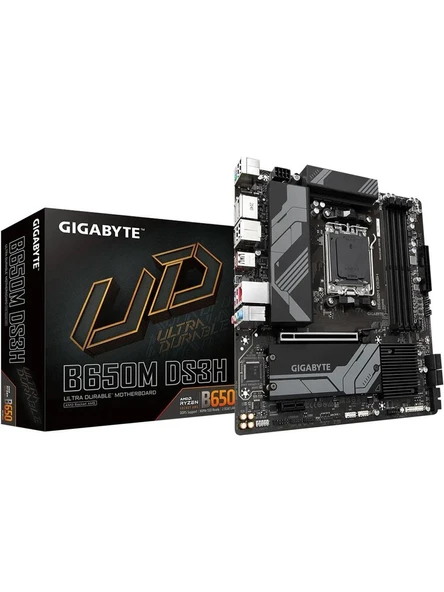 Gigabyte B650M DS3H AMD AM5 DDR5 Micro ATX Anakart - 2