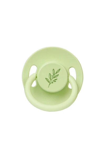 Wee Baby Pure Yuvarlak Uçlu Kauçuk Emzik No:3 -YEŞİL