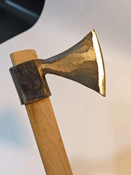 Sürmene Baltası Nacak Siyah Kamp Odun Kesme Kırma Budama Kemik Kesme Bölme Makas Çeliği - 6