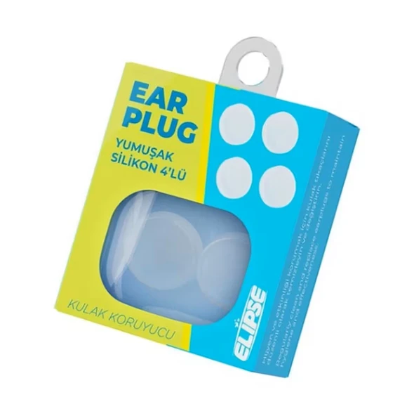 ELİPSE KULAK TIKACI 4'LÜ SİLİKON