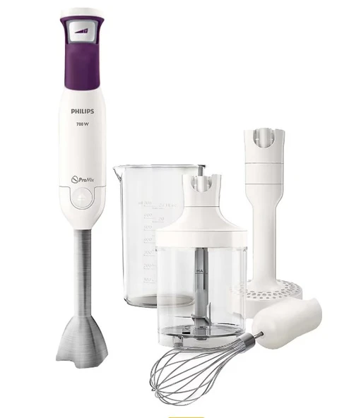 Philips Viva Collection HR2645/70 ProMix 700 W Blender Seti