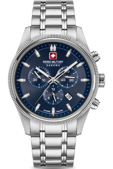 Swiss Military Smwgı0003104 Çelik Kasa & Kordon Kararma Renk Atma Yapmaz Erkek Kol Saati ürün görseli