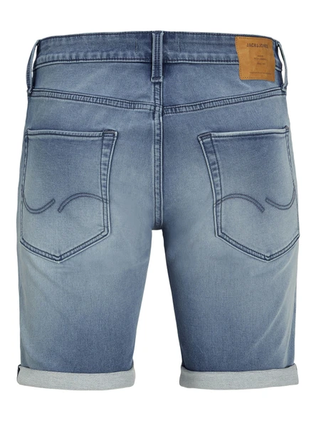 JACK JONES Erkek Yırtık Desenli Kot Şort 12269607 - 2