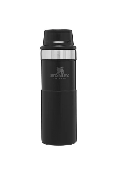 Stanley Klasik Trigger-Action Siyah 0.47 lt Termos Bardak