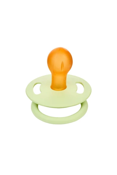 Wee Baby Pure Yuvarlak Uçlu Kauçuk Emzik No:2 - YEŞİL - 4