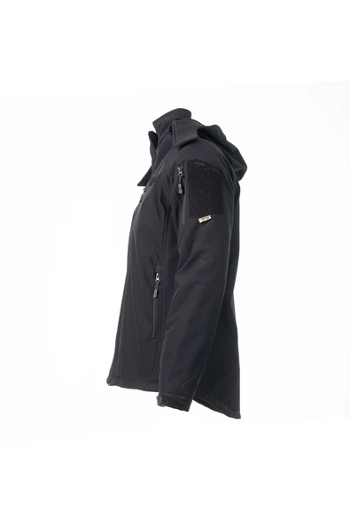 KARCAMP 331 MODEL KAMUFLAJ DOUBLE SOFTSHELL MONT (SİYAH) - 3