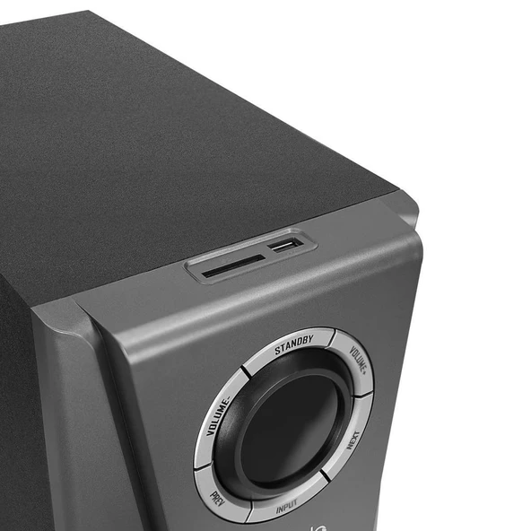 Mikado MD-672BT 5+1 Bluetooth Speaker 120W Usb+SD+FM Destekli Multimedia Mikado - 4