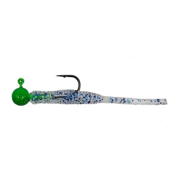 Kendo Hook Worm CY090 Jighead+Lrf Silikonu 1gr+4.5cm - 6