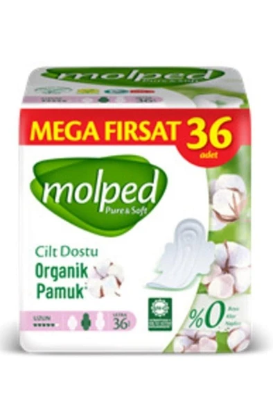 Molped Pure & Soft Mega Fırsat Uzun Ultra 36'lı