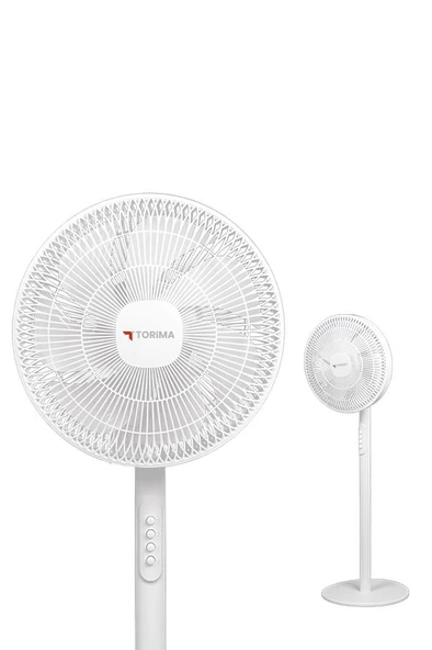 Torima SF-01 Siyah Ayarlanabilir Ayaklı 14'' İnc 45W 3 Kademeli 7 Pervaneli Vantilatör Fan - 3