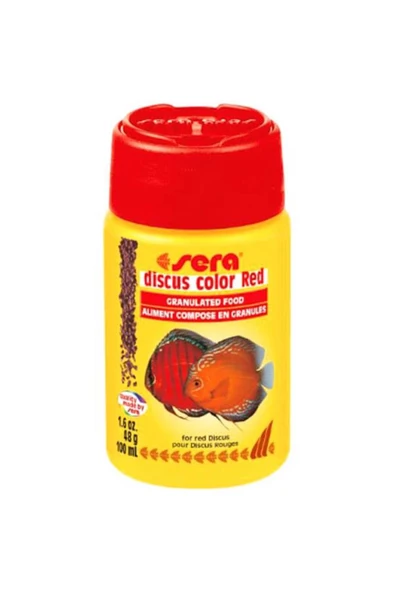 Sera Discus Color Red 100 Ml 48 Gr