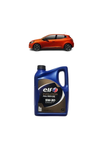 Mais Renault Clio 5 3plus Filtre Bakım Seti 1.0 Sce Elf Evolution Yağlı 2019 Sonrası - 4