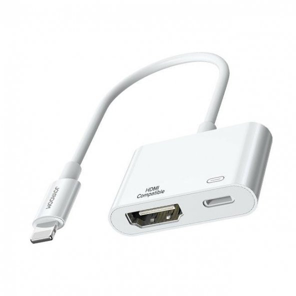 Joyroom Lightning HDMI Lightning Adaptör Kablosu 1080P Lightning Dijital AV Adaptörü - 5
