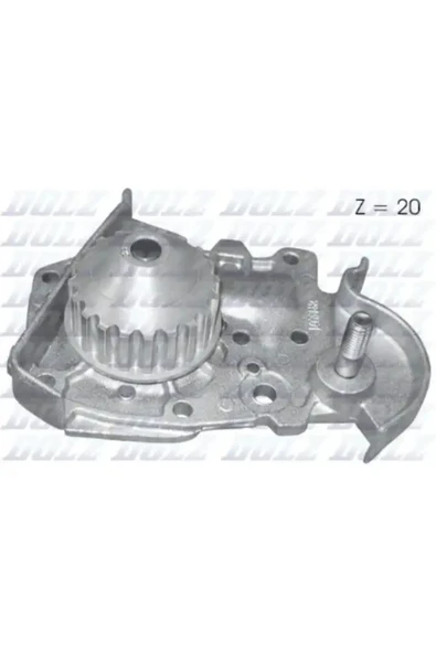dolz Devırdaım Su Pompası Logan Sandero Clıo Iı Megan I Kangoo Scenıc R19 1.4 8v / 1.6 8v K7m K7j ürün görseli