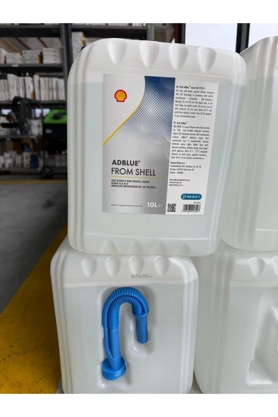 SHELL ADBLUE 10 LT. (2025 ÜRETİM) Emisyon Düşürü Yakıt Katkısı - Resim 2