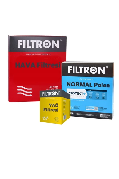 Filtron Hyundai Accent Era 1.5 Crdı Filtre Bakım Seti 2006-2012 3F Hava-Yağ-Normal Polen ürün görseli
