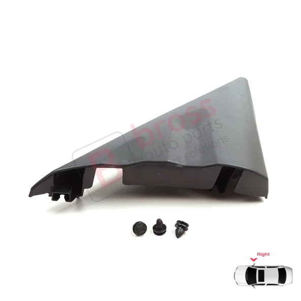 Ford Transit MK8 T18 V363 2013-2024 2016818 için Sağ Yan Ayna Kapı Köşe Üçgen Plastiği Bakaliti - Resim 3