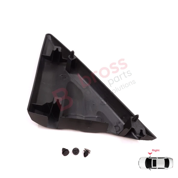 Ford Transit MK8 T18 V363 2013-2024 2016818 için Sağ Yan Ayna Kapı Köşe Üçgen Plastiği Bakaliti - Resim 2