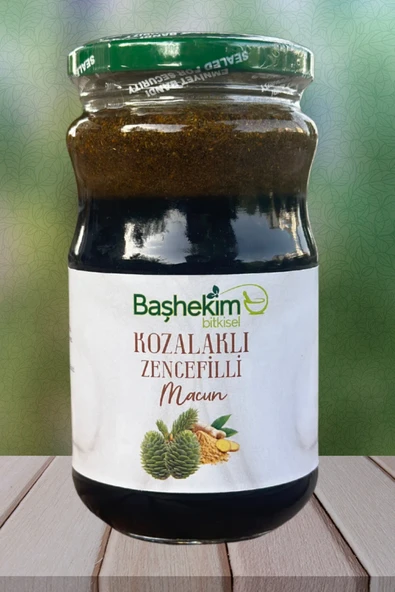 Zencefilli Kozalaklı Özel Karışım Bitkisel Macun 420 gr ürün görseli