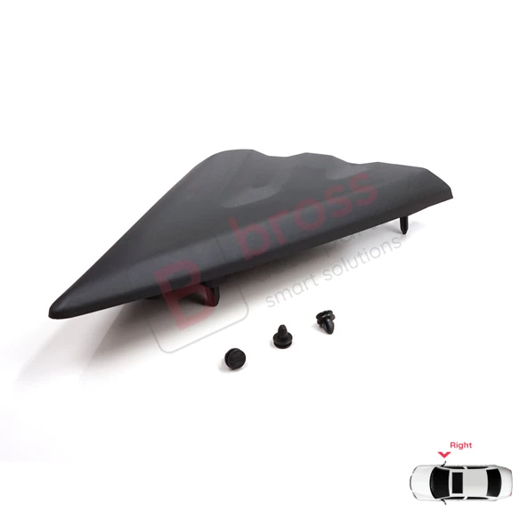 Ford Transit MK8 T18 V363 2013-2024 2016818 için Sağ Yan Ayna Kapı Köşe Üçgen Plastiği Bakaliti - Resim 5