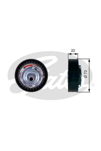 Universal T43225 Gergi Rulmani ( Dacia : Logan 1.4 Mpi 06-- 1.6 2010-- ) 8200908180 (WH515191) - 1
