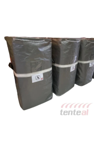Tekstil Iş Taşıma Branda Çuval 180grm (gümüş) - 2