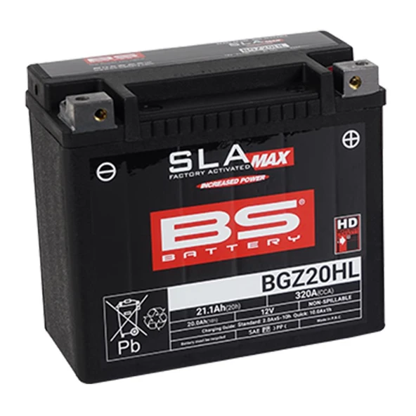 BS Battery BGZ20HL Motosiklet Aküsü 300934 ürün görseli 1