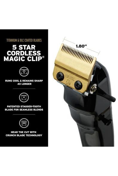 Magic Clip 2 li Tıraş Makinesi Barber Combo Kablosuz - 5