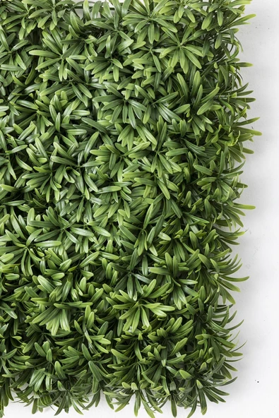 Güleç Yapay Çiçek Yapay Duvar Paneli Uv Korumalı Defne Yaprağı 50*50 - Resim 3