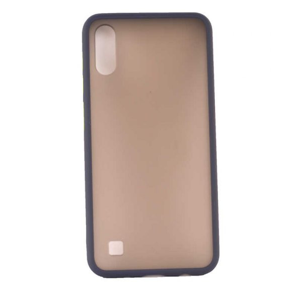 Galaxy A10 Kılıf Zore Fri Mat Yüzey Renkli Kenar Kılıf - 5