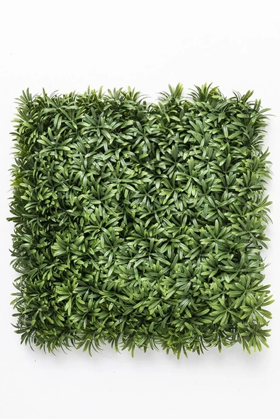 Güleç Yapay Çiçek Yapay Duvar Paneli Uv Korumalı Defne Yaprağı 50*50 ürün görseli