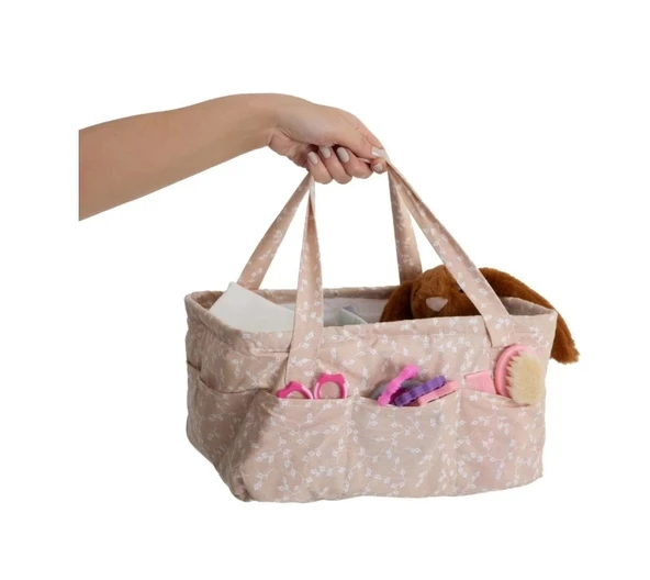 Babyjem Katlamalı Anne & Bebek Organizer 795 Somon Çiçek - 3