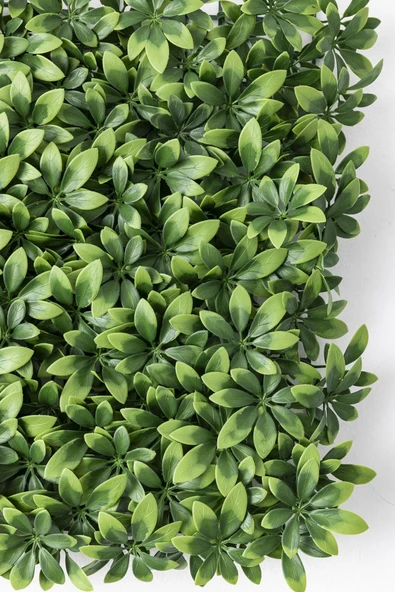 Güleç Yapay Çiçek Yapay Duvar Paneli Uv Korumalı Şefrole 50*50 - Resim 3