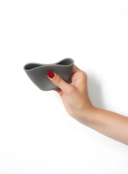 Babyjem Silikon Bardak 714 Gri - 2