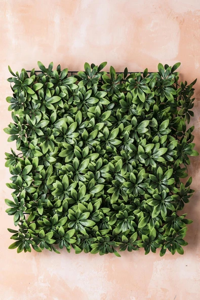 Güleç Yapay Çiçek Yapay Duvar Paneli Uv Korumalı Şefrole 50*50 - Resim 2