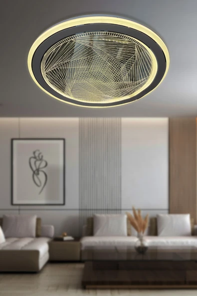 Zerinos Plafonyer Kumandalı Led Avize